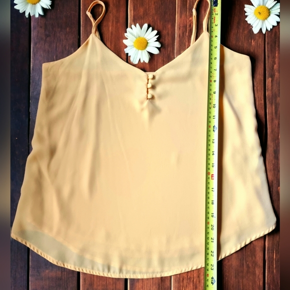 3/$40 Sale! Le Chateau Lined Flowy Tank Top - Picture 4 of 7